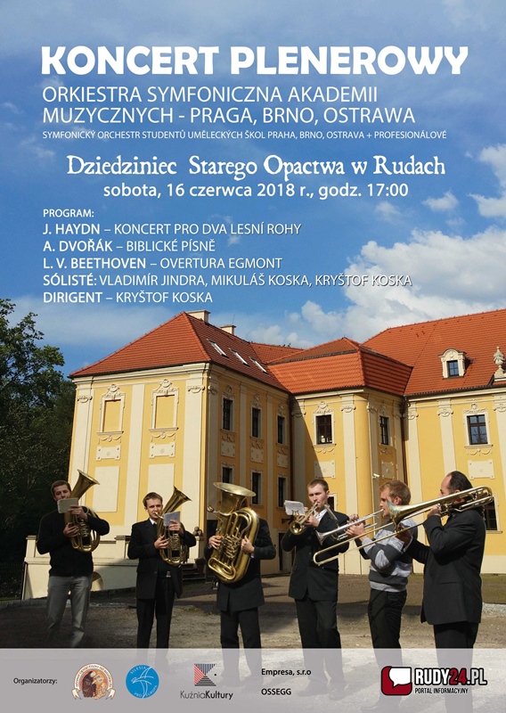 Koncert z Czech na dziedzińcu Starego Opactwa 